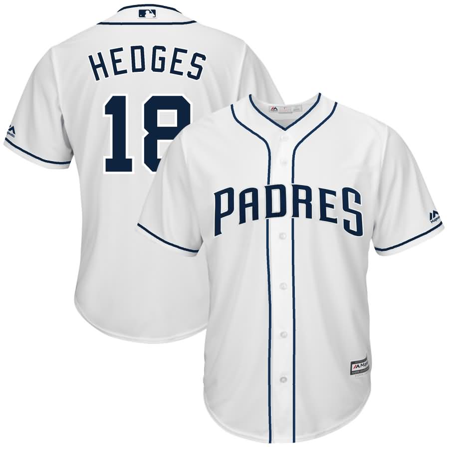 Austin Hedges San Diego Padres Majestic Home Cool Base Jersey - White