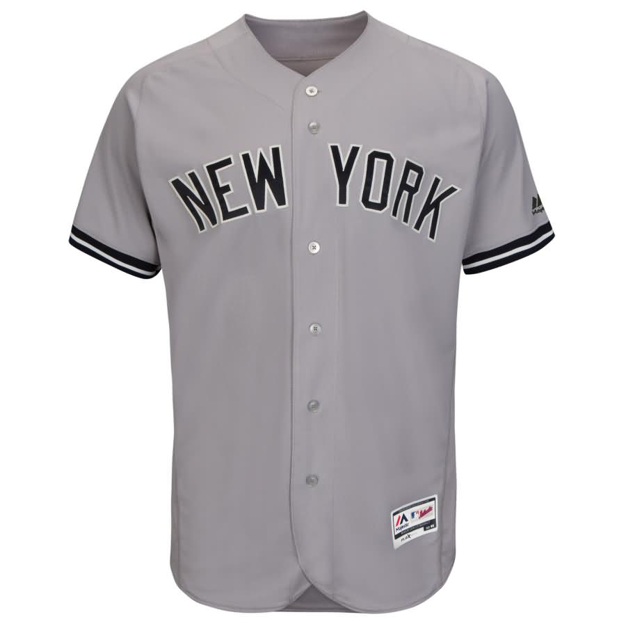 Aaron Judge New York Yankees Majestic Authentic Collection Road Flex Base Player Jersey - Gray