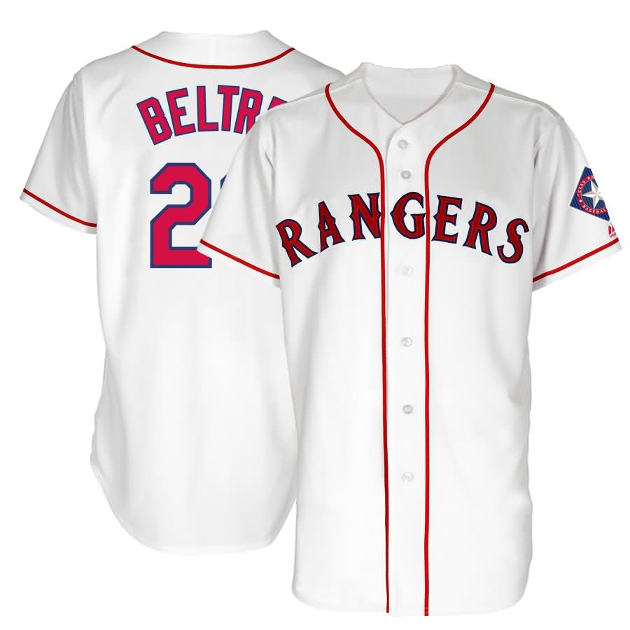 Adrian Beltre Texas Rangers Majestic 1999 Turn Back the Clock Authentic Jersey - White