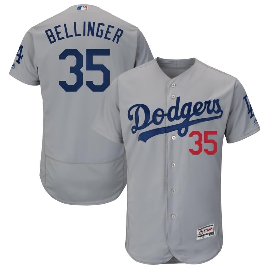 Cody Bellinger Los Angeles Dodgers Majestic Flexbase Authentic Collection Player Jersey - Gray