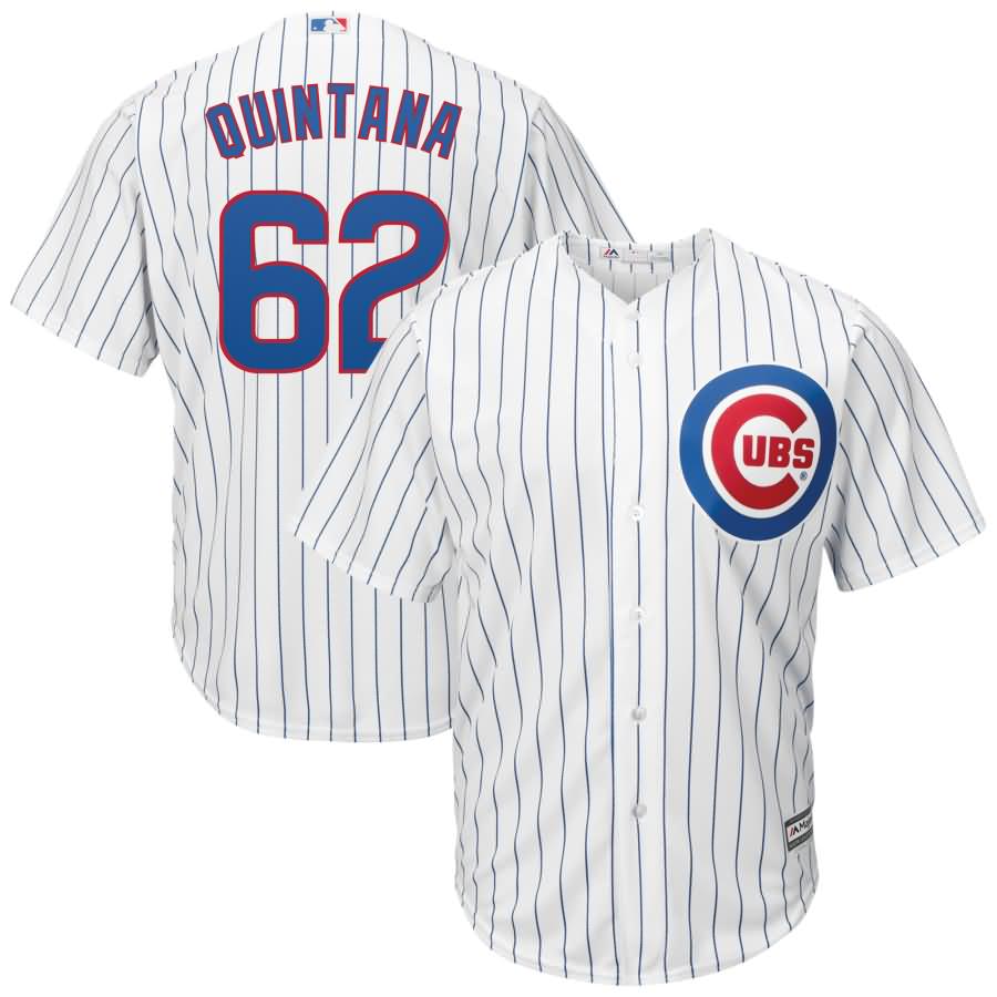 Jose Quintana Chicago Cubs Majestic Cool Base Player Jersey - White