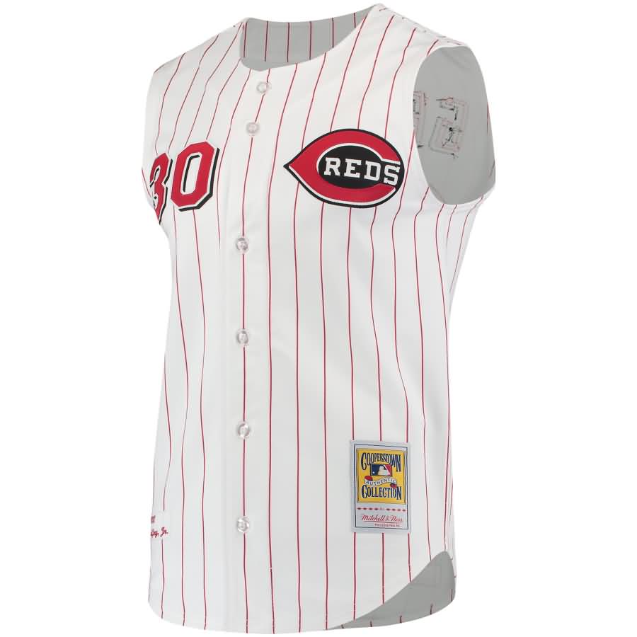 Ken Griffey Jr. Cincinnati Reds Mitchell & Ness Authentic Jersey - White