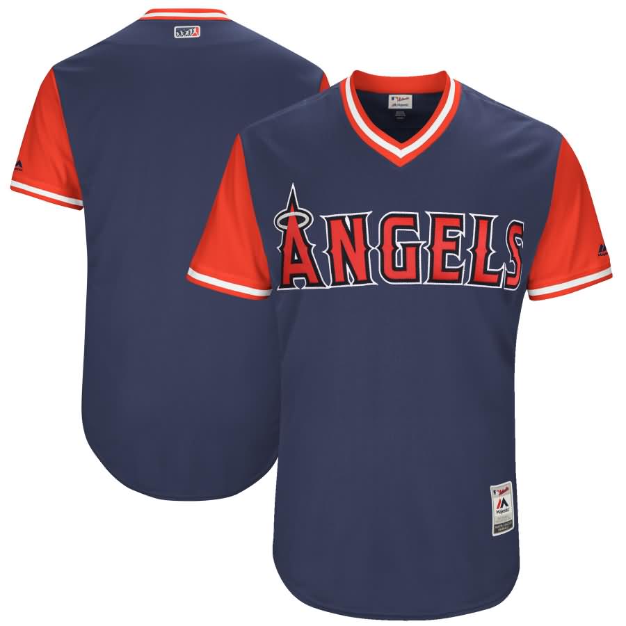 Los Angeles Angels Majestic 2017 Players Weekend Authentic Team Jersey - Navy