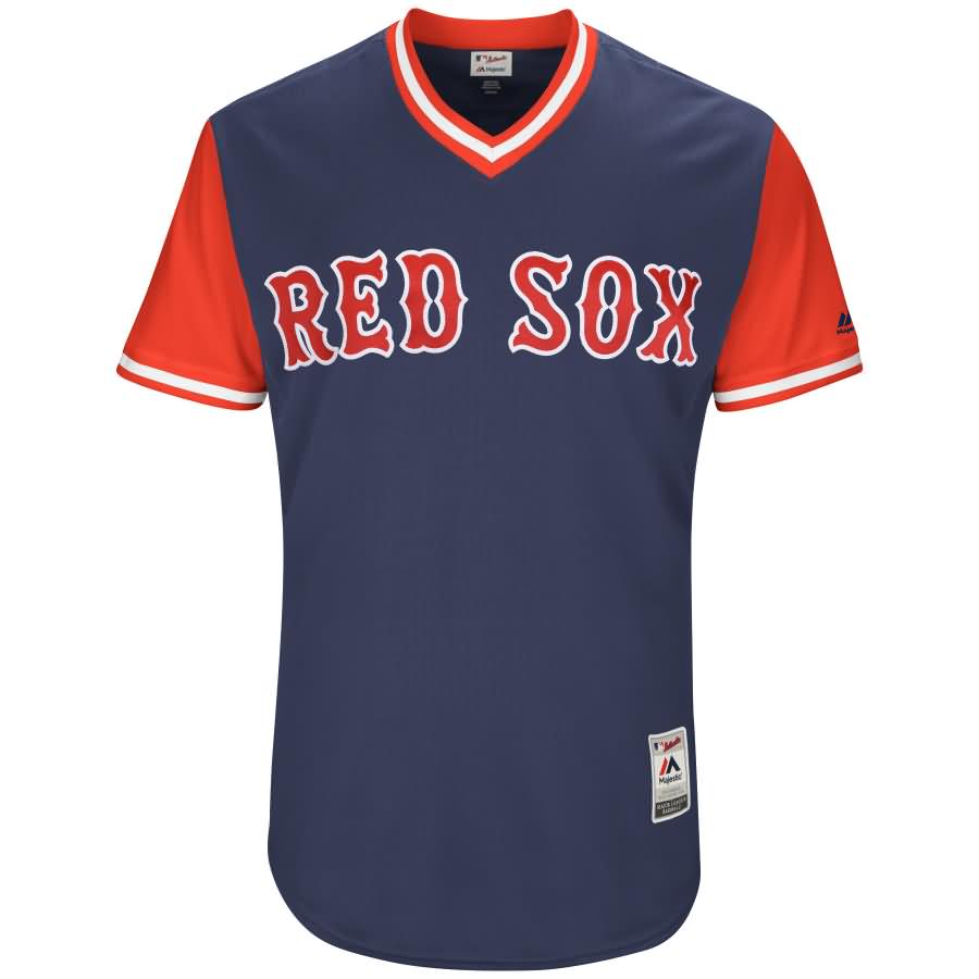 Boston Red Sox Majestic 2017 Players Weekend Authentic Team Jersey - Navy