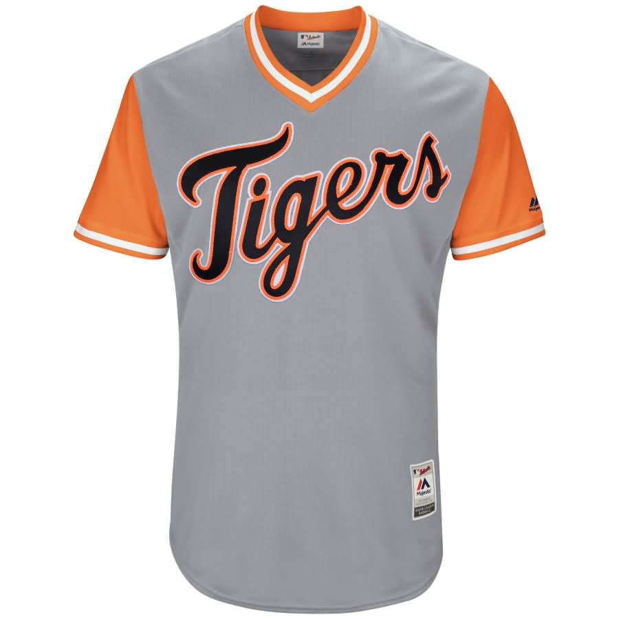 Detroit Tigers Majestic 2017 Players Weekend Authentic Team Jersey - Gray