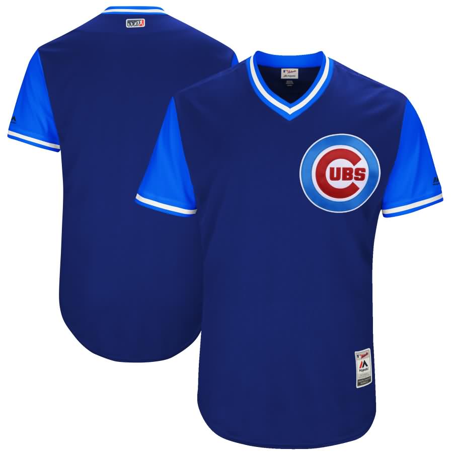 Chicago Cubs Majestic 2017 Players Weekend Authentic Team Jersey - Navy