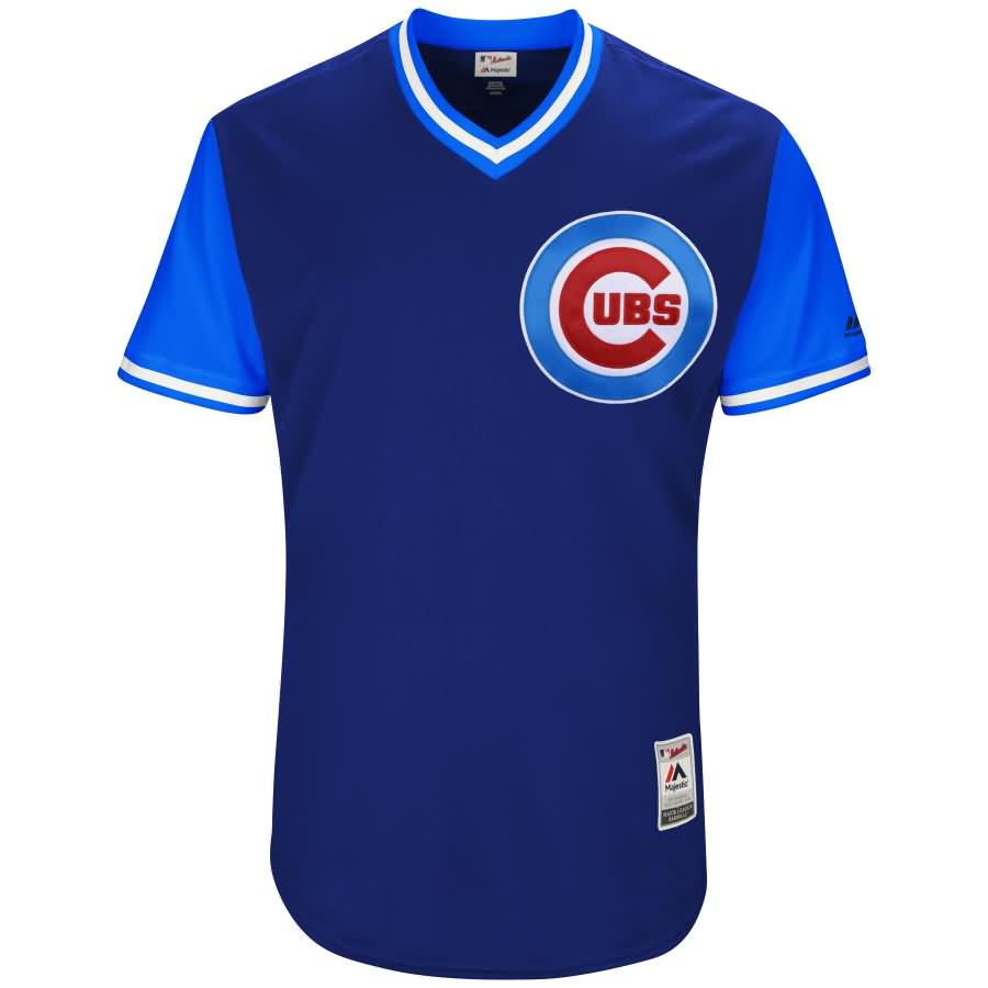 Chicago Cubs Majestic 2017 Players Weekend Authentic Team Jersey - Navy