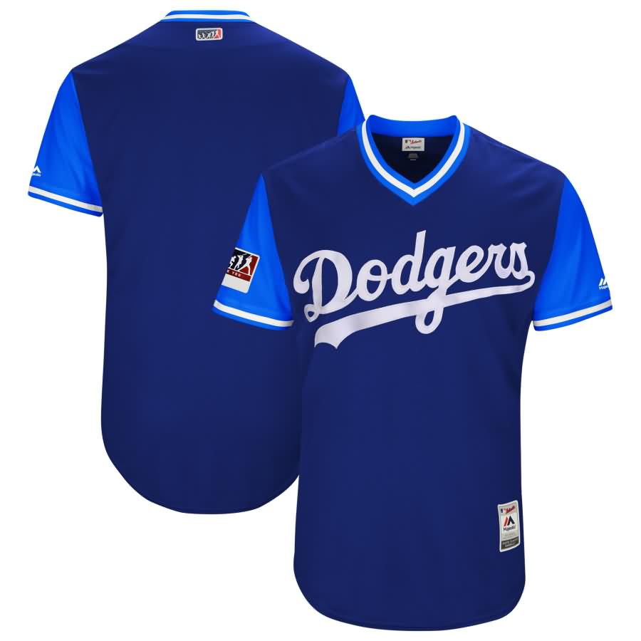 Los Angeles Dodgers Majestic 2018 Players' Weekend Authentic Team Jersey - Navy/Royal