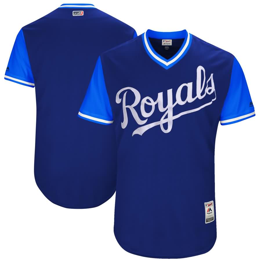 Kansas City Royals Majestic 2017 Players Weekend Authentic Team Jersey - Navy