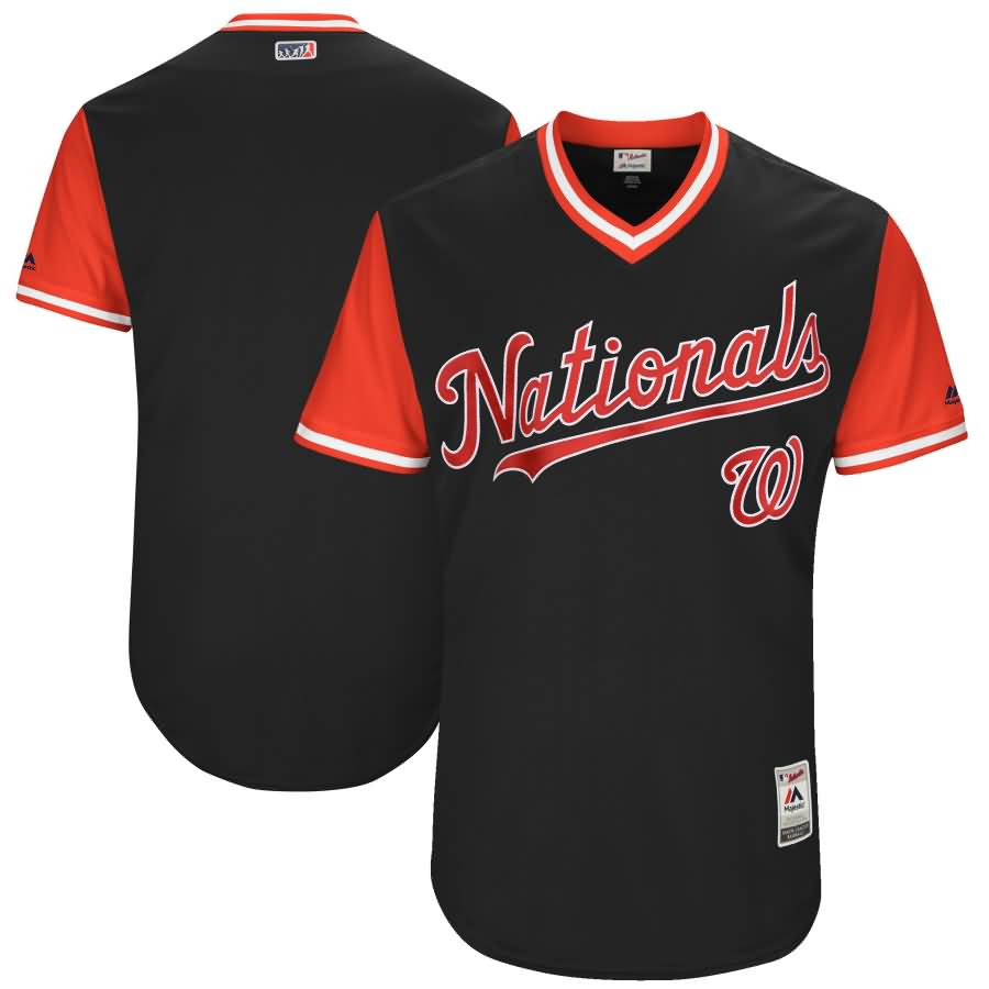 Washington Nationals Majestic 2017 Players Weekend Authentic Team Jersey - Navy