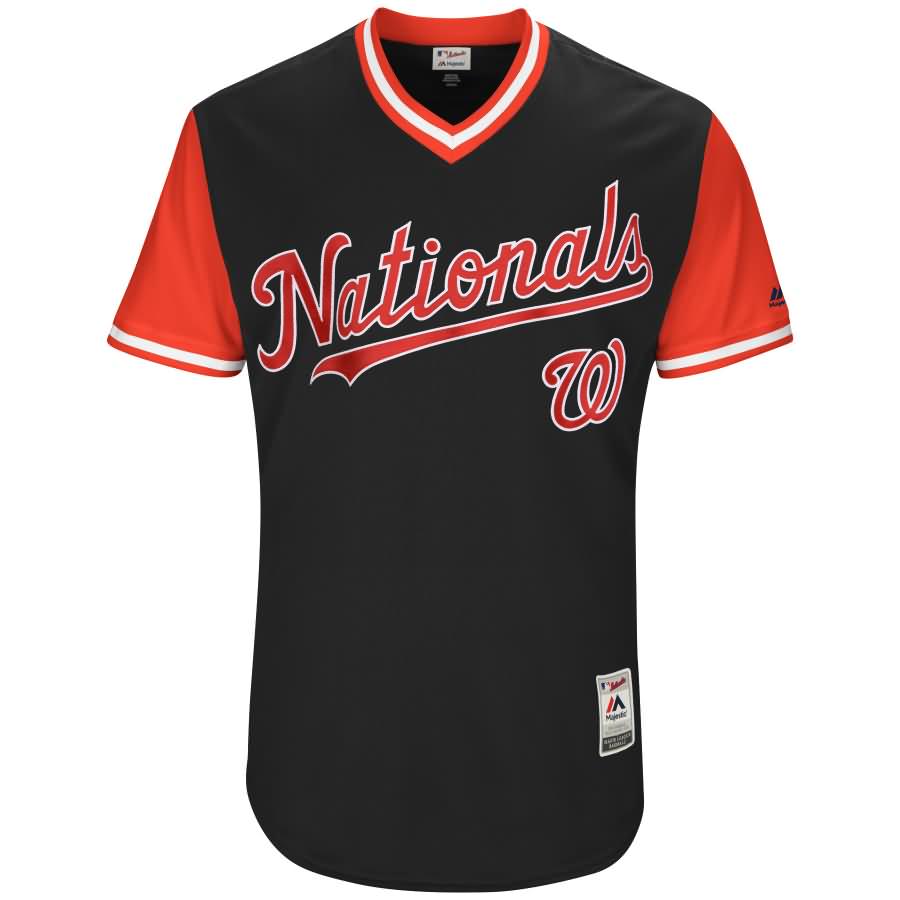 Washington Nationals Majestic 2017 Players Weekend Authentic Team Jersey - Navy