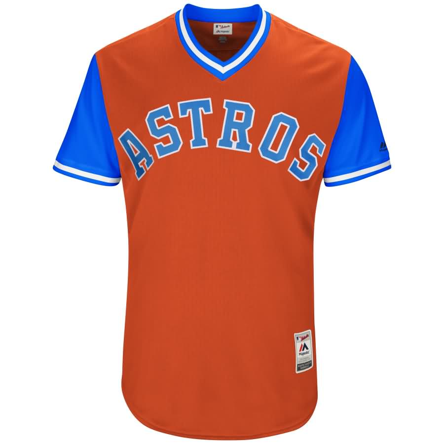 Carlos Correa "Showrrea" Houston Astros Majestic 2017 Players Weekend Authentic Jersey - Orange