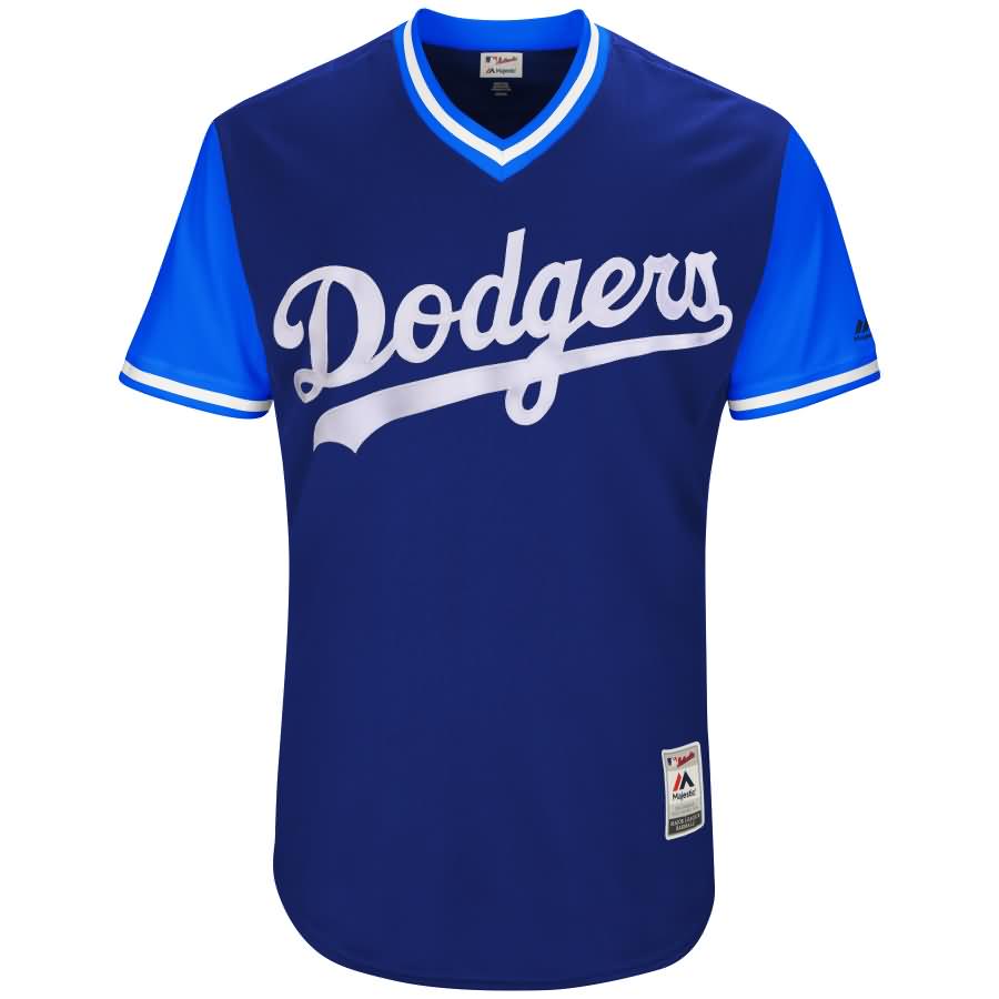 Clayton Kershaw "Kersh" Los Angeles Dodgers Majestic 2017 Little League World Series Authentic Players Weekend Classic Jersey - Royal/Light Blue