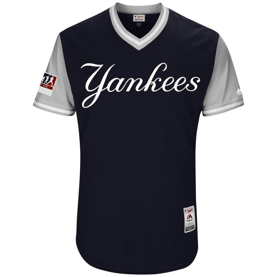 Gary Sanchez "Kraken" New York Yankees Majestic 2018 Players' Weekend Authentic Jersey - Navy/Gray