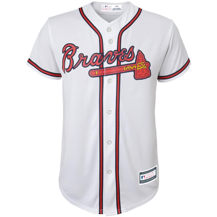 Atlanta Braves Youth Home Replica Team Jersey - White