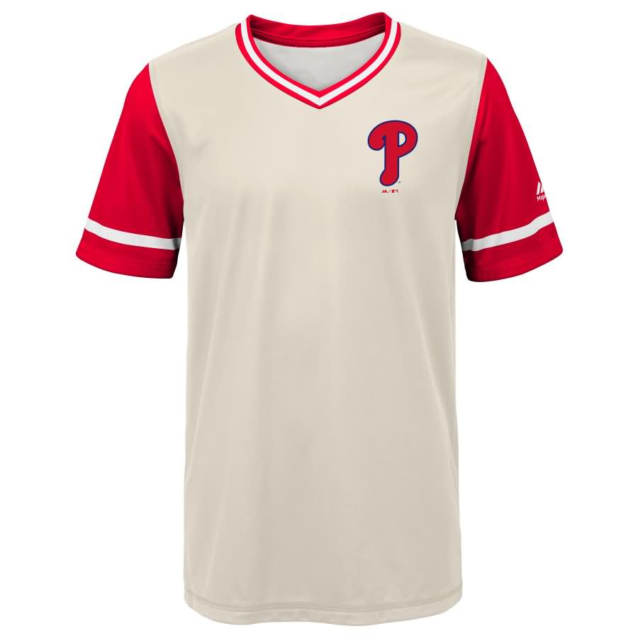 Philadelphia Phillies Majestic Youth 2017 Players Weekend Team Jersey - Tan