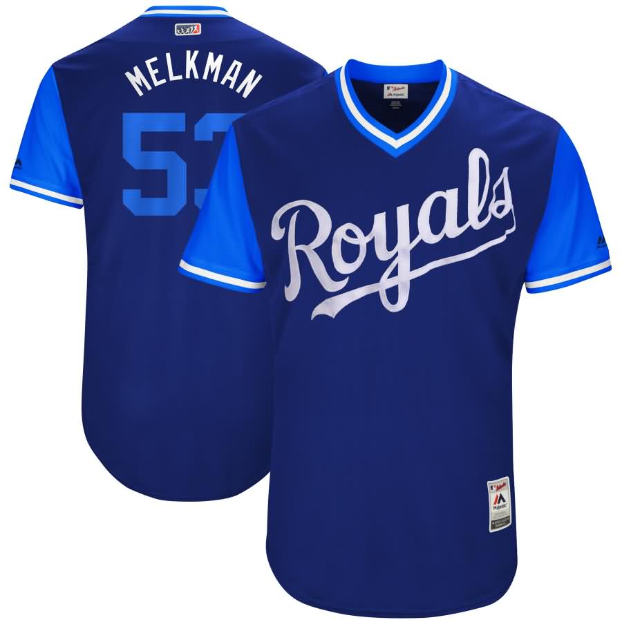 Melky Cabrera "Melkman" Kansas City Royals Majestic 2017 Players Weekend Authentic Jersey - Royal