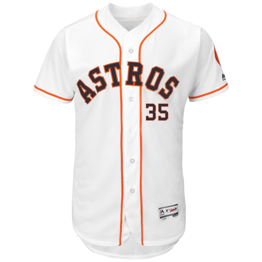 Justin Verlander Houston Astros Majestic Flex Base Authentic Collection Player Jersey - White