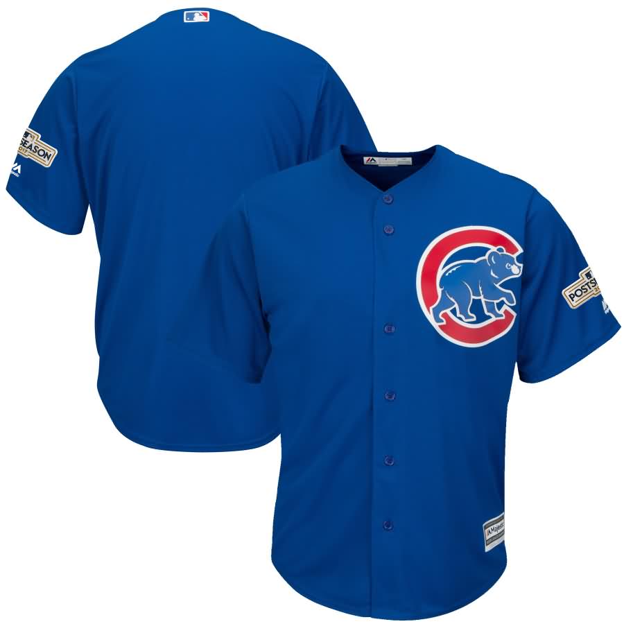 Chicago Cubs Majestic 2017 Postseason Cool Base Team Jersey - Royal