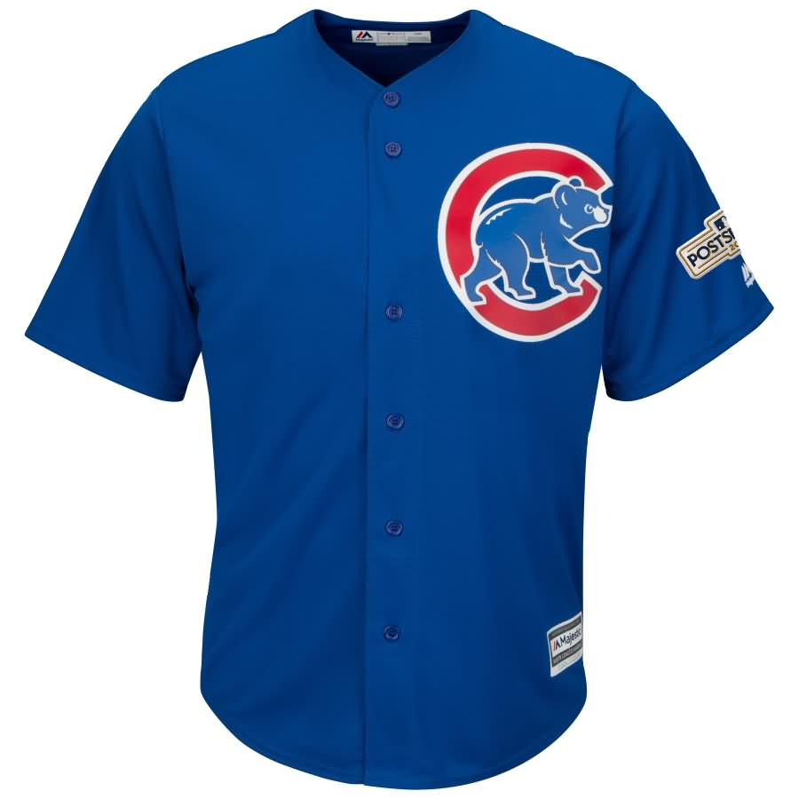 Chicago Cubs Majestic 2017 Postseason Cool Base Team Jersey - Royal