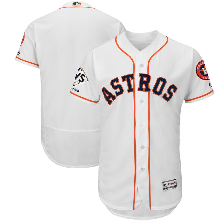 Houston Astros Majestic 2017 World Series Champions Flex Base Team Jersey - White