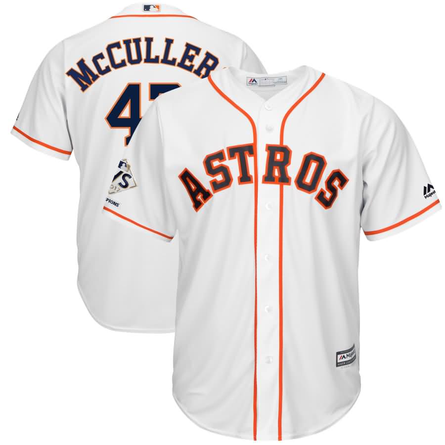 Lance McCullers Houston Astros Majestic 2017 World Series Champions Cool Base Player Jersey - White