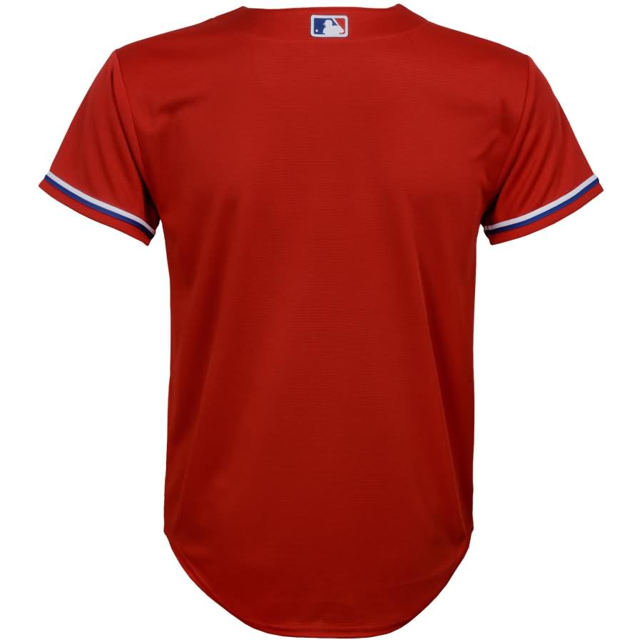 Philadelphia Phillies Youth Replica Blank Team Jersey - Red