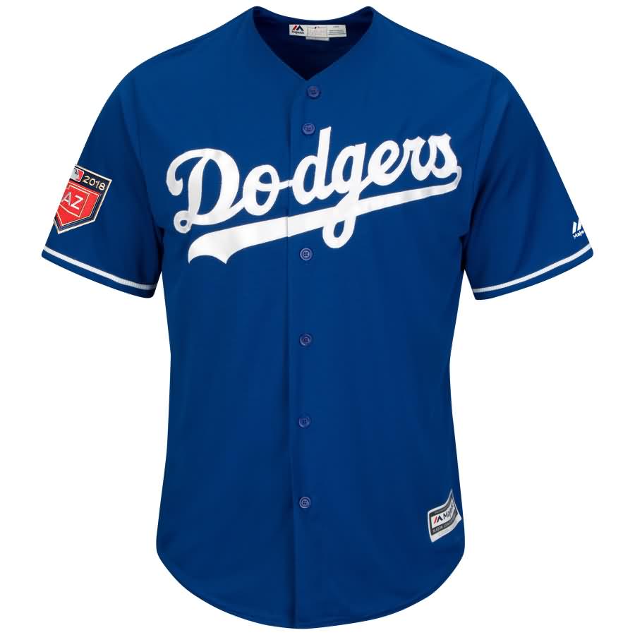 Clayton Kershaw Los Angeles Dodgers Majestic 2018 Spring Training Cool Base Player Jersey - Royal