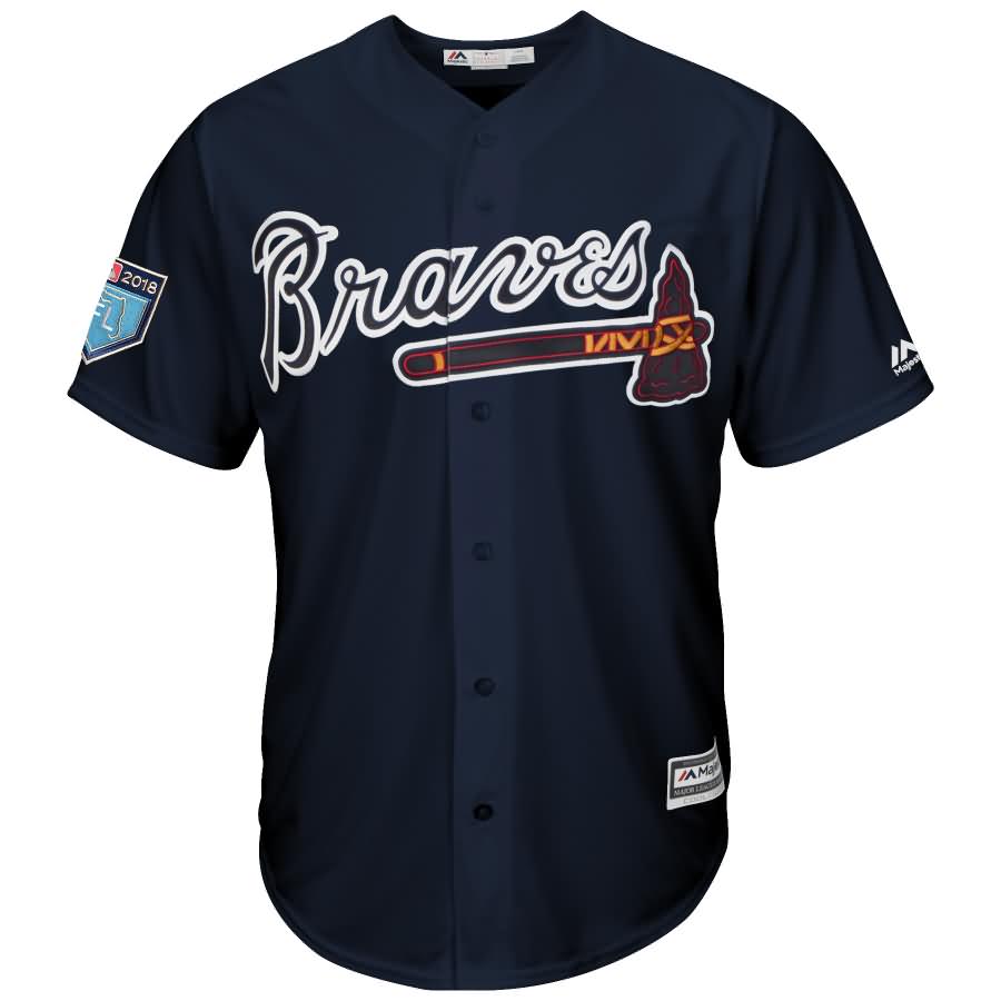 Atlanta Braves Majestic 2018 Spring Training Cool Base Team Jersey - Navy