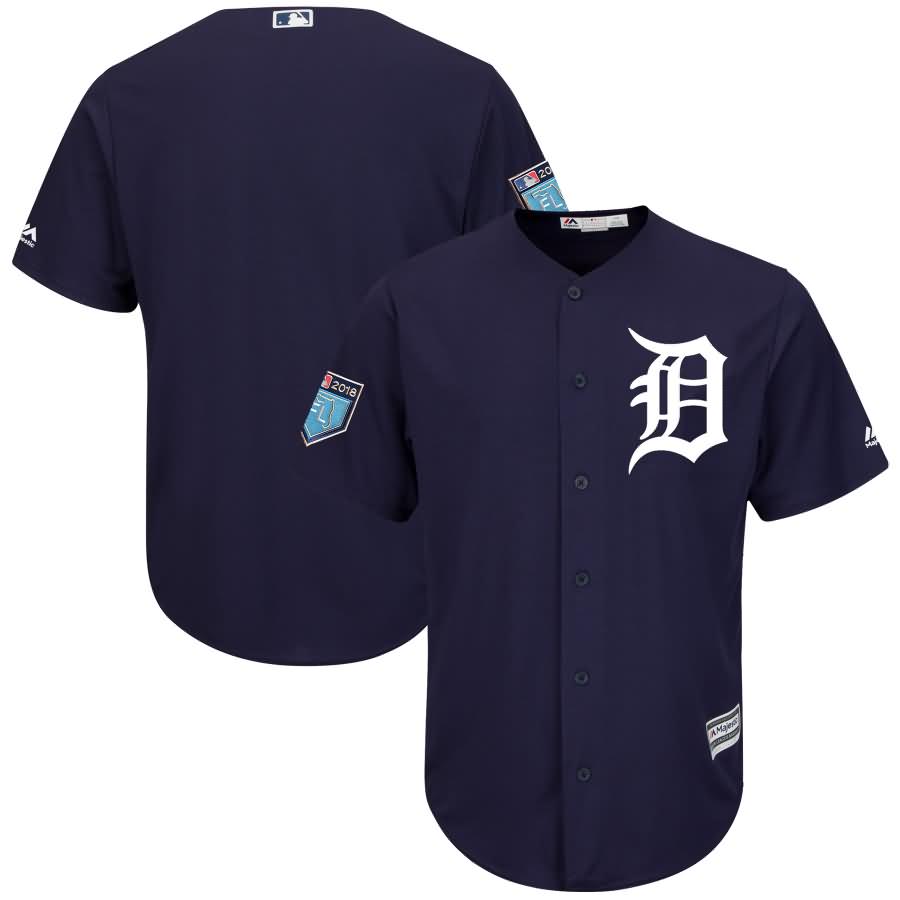 Detroit Tigers Majestic 2018 Spring Training Cool Base Team Jersey - Navy