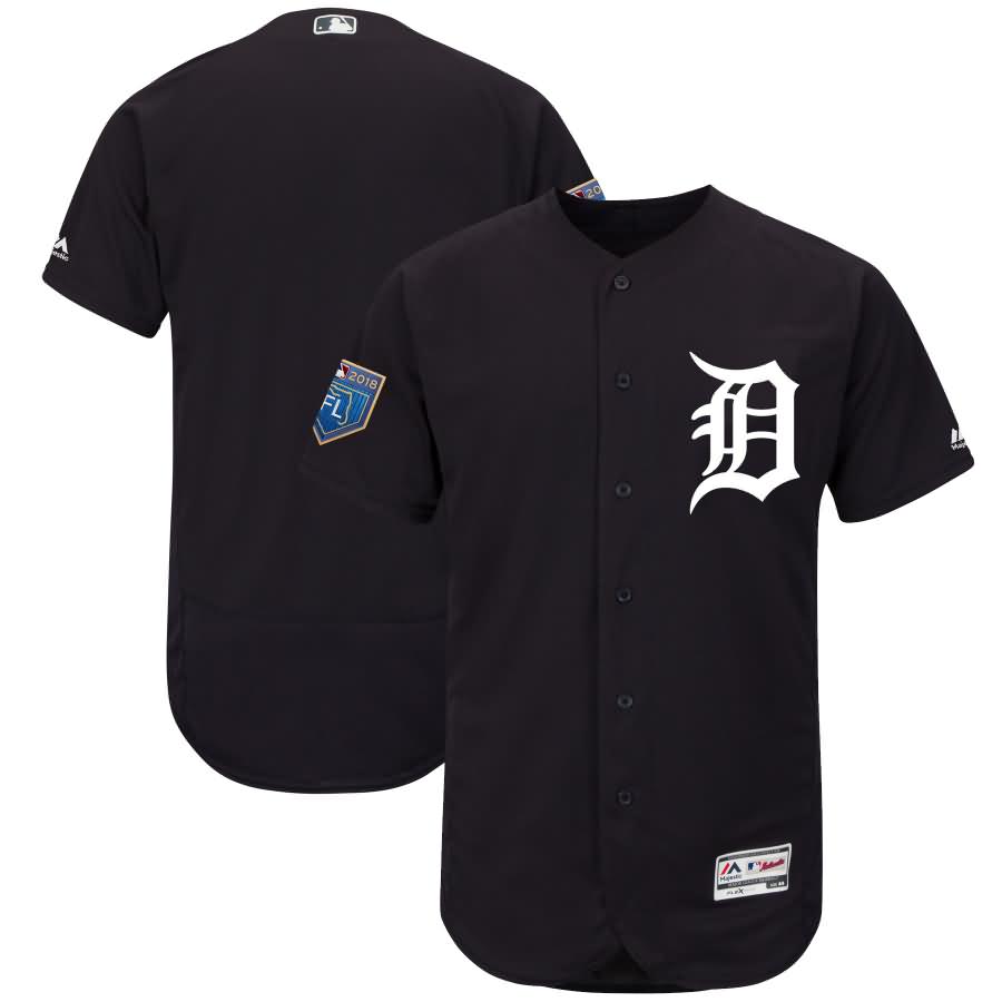 Detroit Tigers Majestic 2018 Spring Training Flex Base Team Jersey - Navy