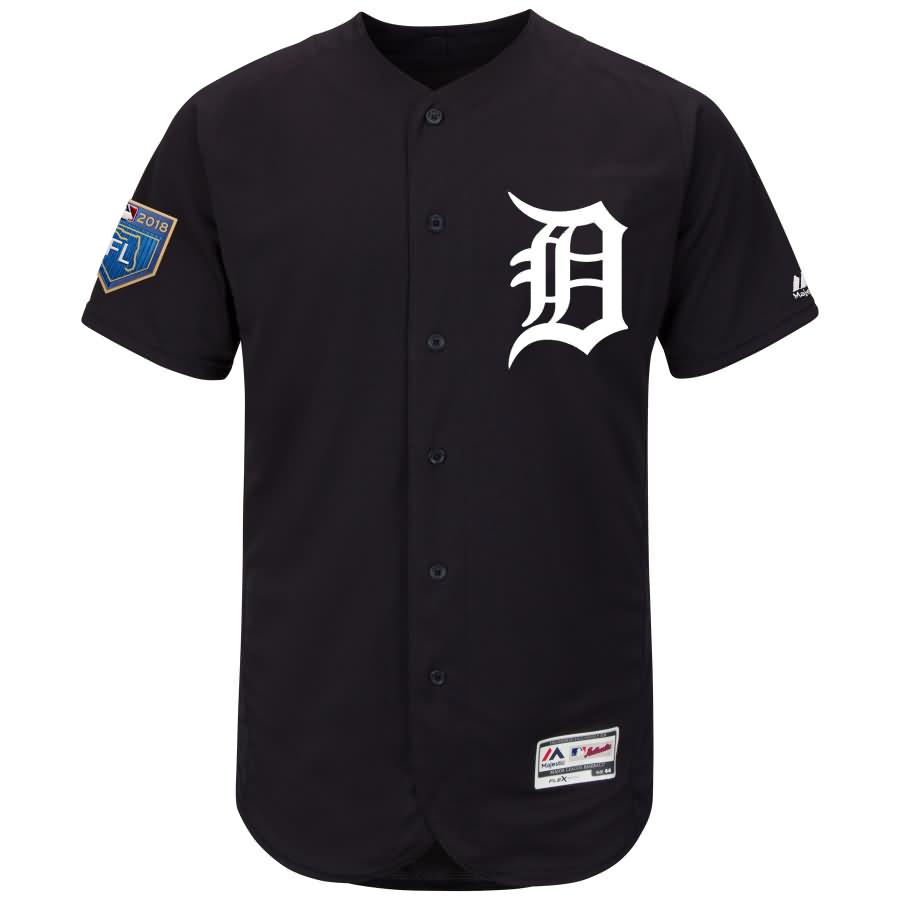 Detroit Tigers Majestic 2018 Spring Training Flex Base Team Jersey - Navy