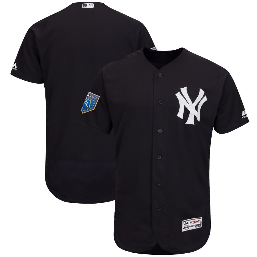 New York Yankees Majestic 2018 Spring Training Flex Base Team Jersey - Navy