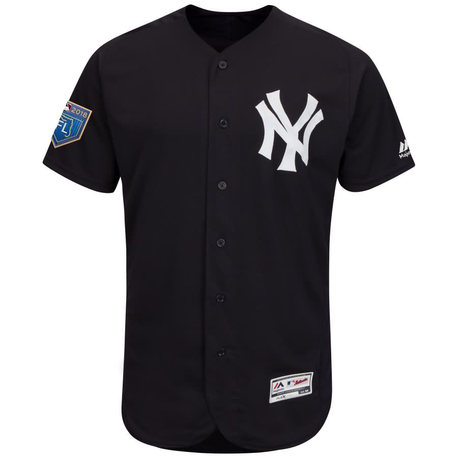 New York Yankees Majestic 2018 Spring Training Flex Base Team Jersey - Navy