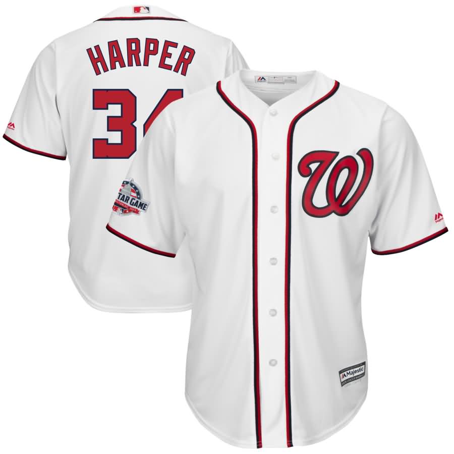 Bryce Harper Washington Nationals Majestic 2018 All-Star Game Home Cool Base Player Jersey - White