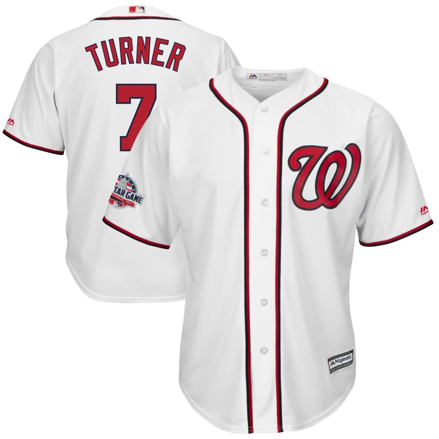 Trea Turner Washington Nationals Majestic 2018 All-Star Game Home Cool Base Player Jersey - White