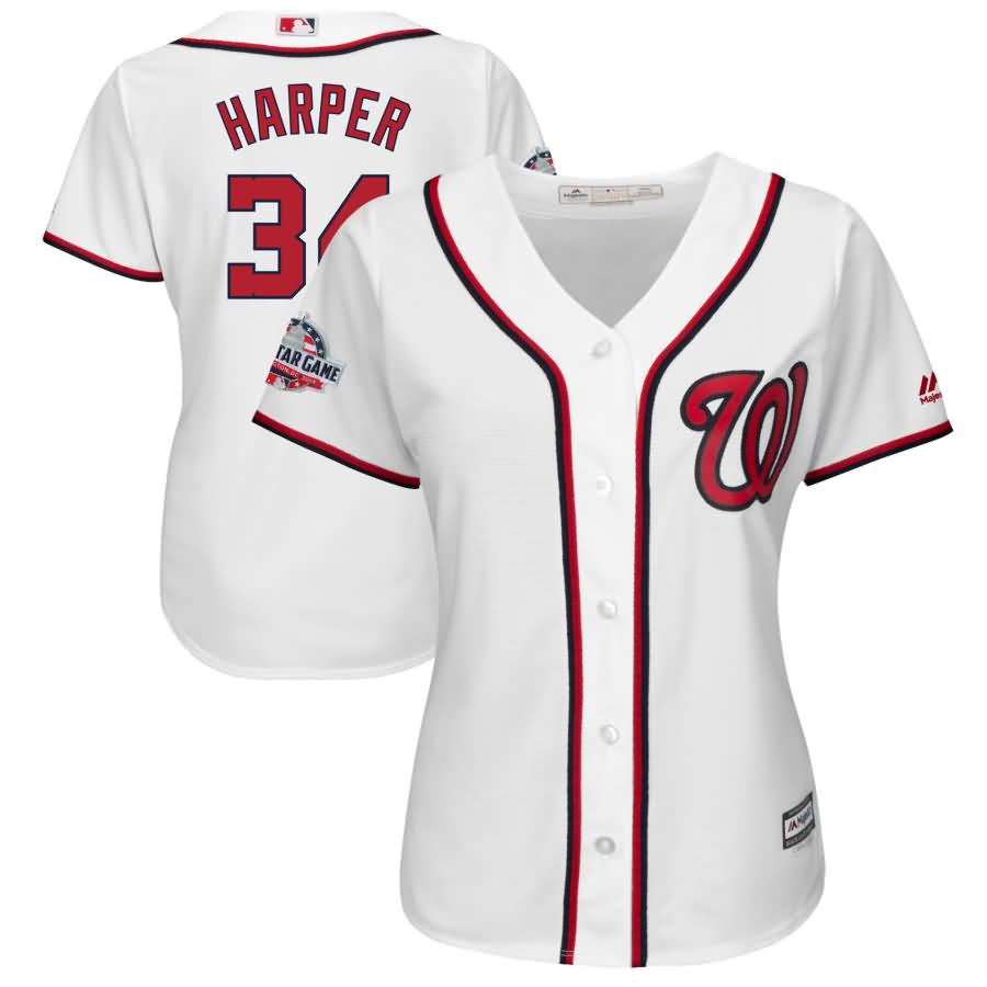 Bryce Harper Washington Nationals Majestic Women's 2018 All-Star Game Home Cool Base Player Jersey - White