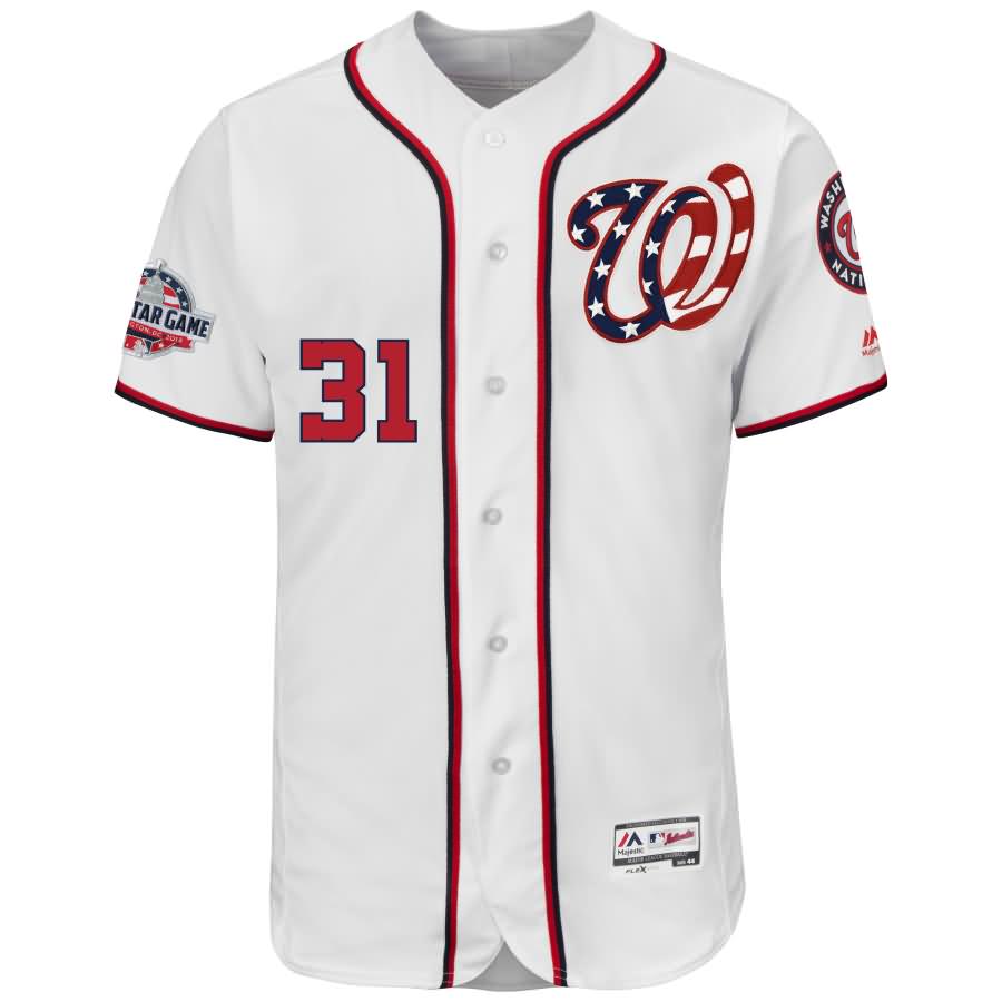 Max Scherzer Washington Nationals Majestic 2018 All-Star Game Home Alternate Flex Base Player Jersey - White