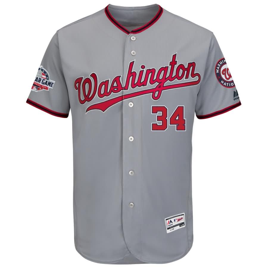 Bryce Harper Washington Nationals Majestic 2018 All-Star Game Road Flex Base Player Jersey - Gray