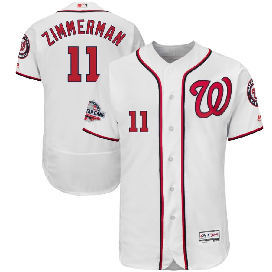 Ryan Zimmerman Washington Nationals Majestic 2018 All-Star Game Home Flex Base Player Jersey - White