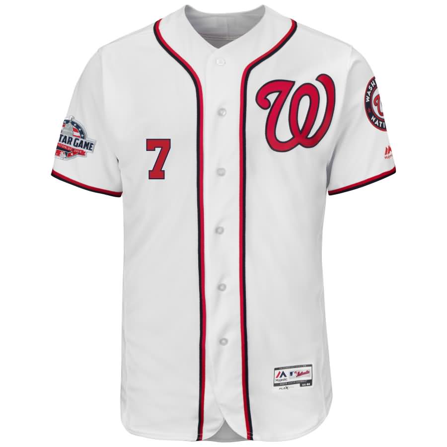 Trea Turner Washington Nationals Majestic 2018 All-Star Game Home Flex Base Player Jersey - White