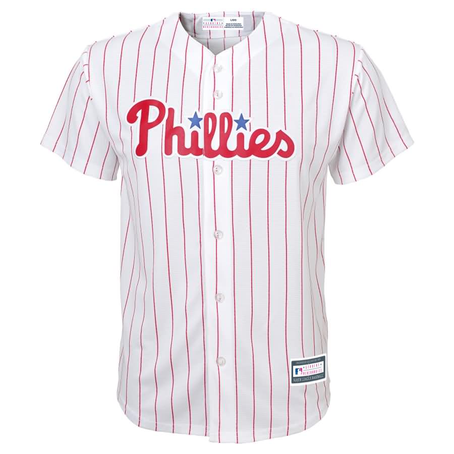 Rhys Hoskins Philadelphia Phillies Youth Player Replica Jersey - White