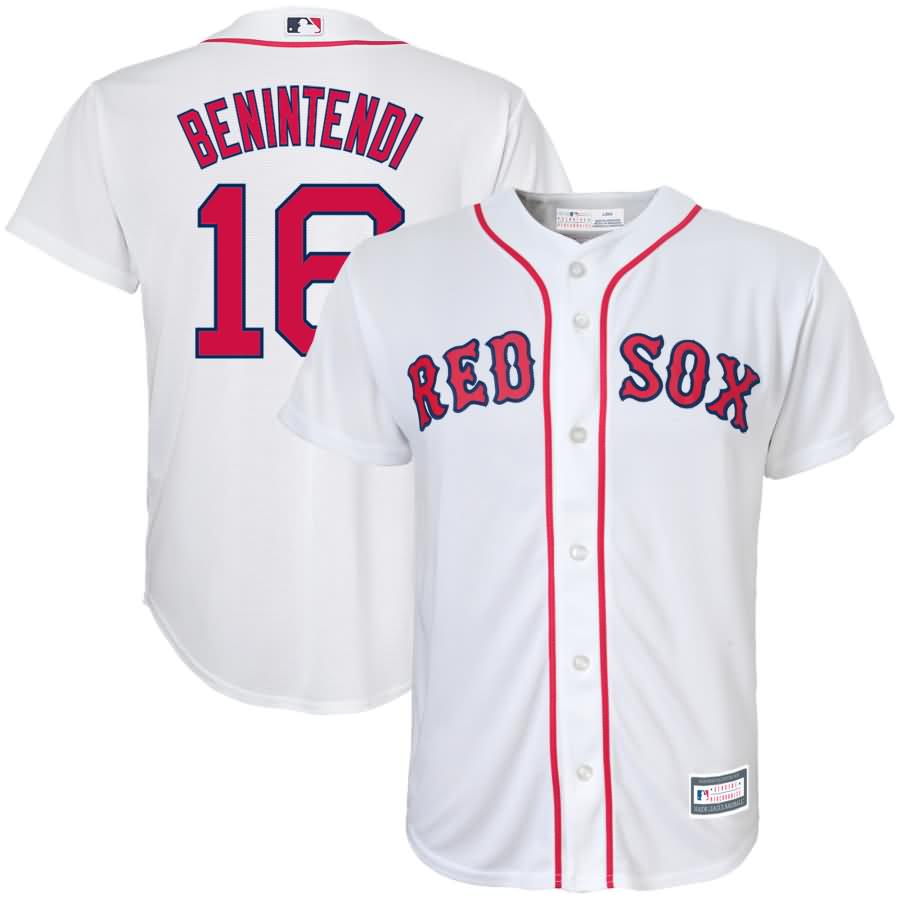 Andrew Benintendi Boston Red Sox Youth Player Replica Jersey - White