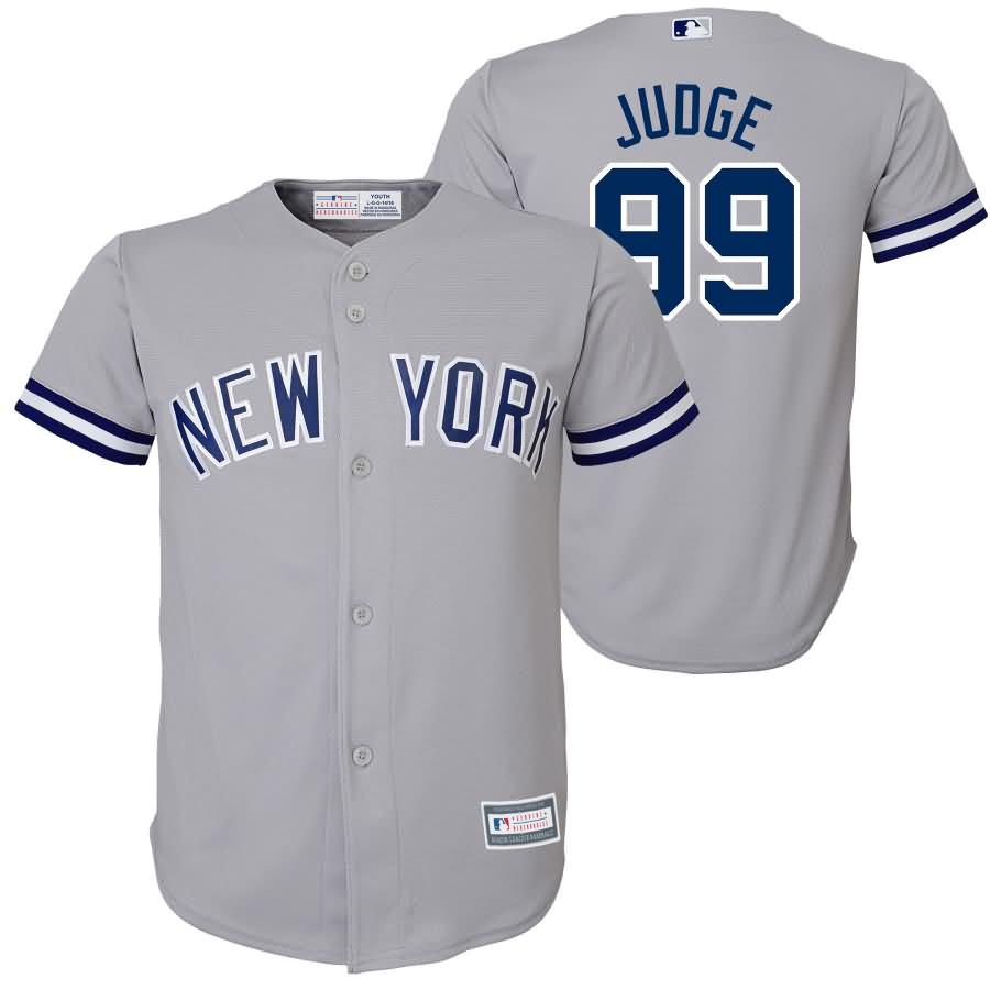 Aaron Judge New York Yankees Youth Player Replica Jersey - Gray