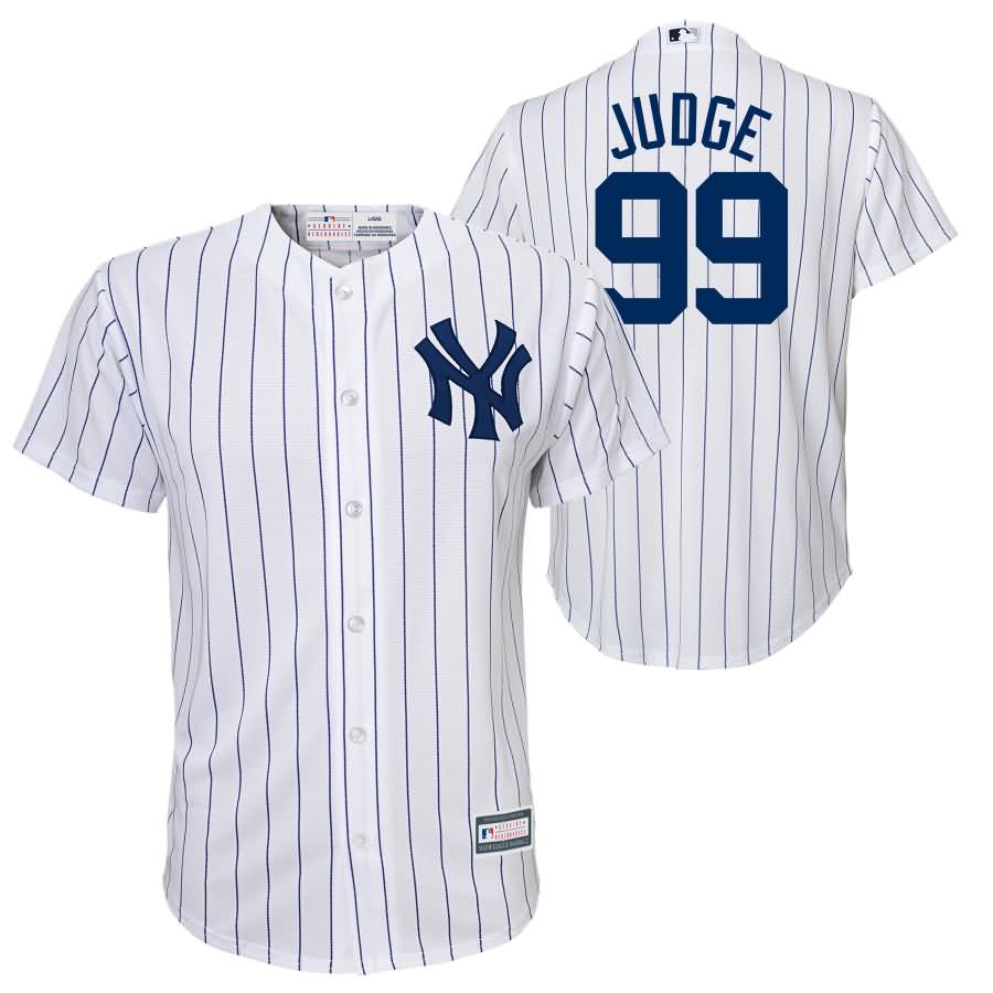 Aaron Judge New York Yankees Youth Player Replica Jersey - White