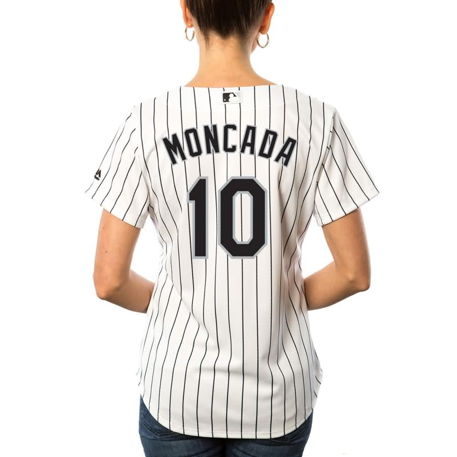 Yoan Moncada Chicago White Sox Majestic Women's Cool Base Replica Player Jersey - White