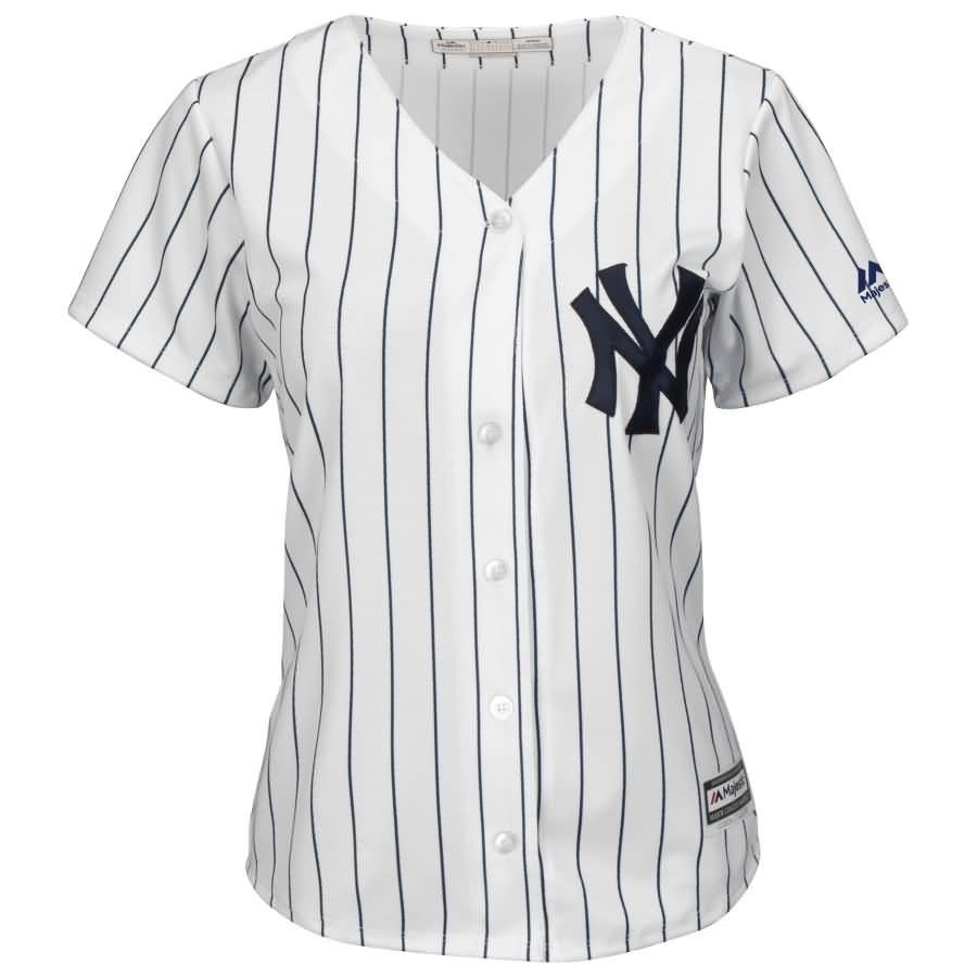 Giancarlo Stanton New York Yankees Majestic Women's Cool Base Player Jersey - White