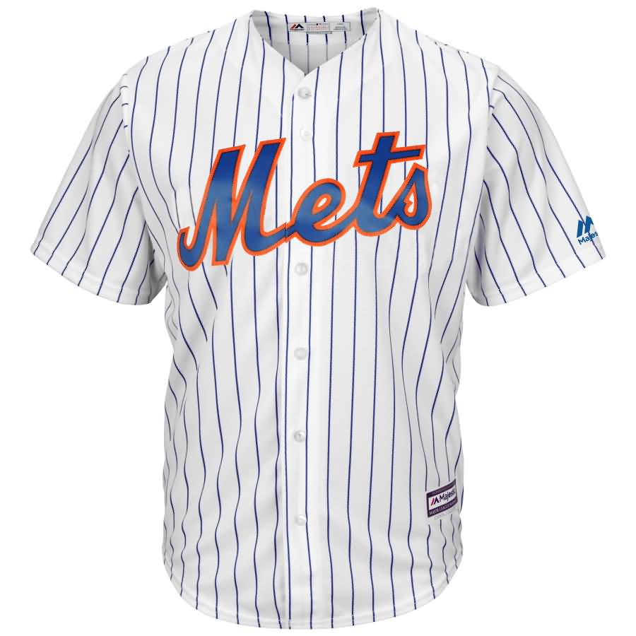 Todd Frazier New York Mets Majestic Official Cool Base Player Jersey - White/Royal