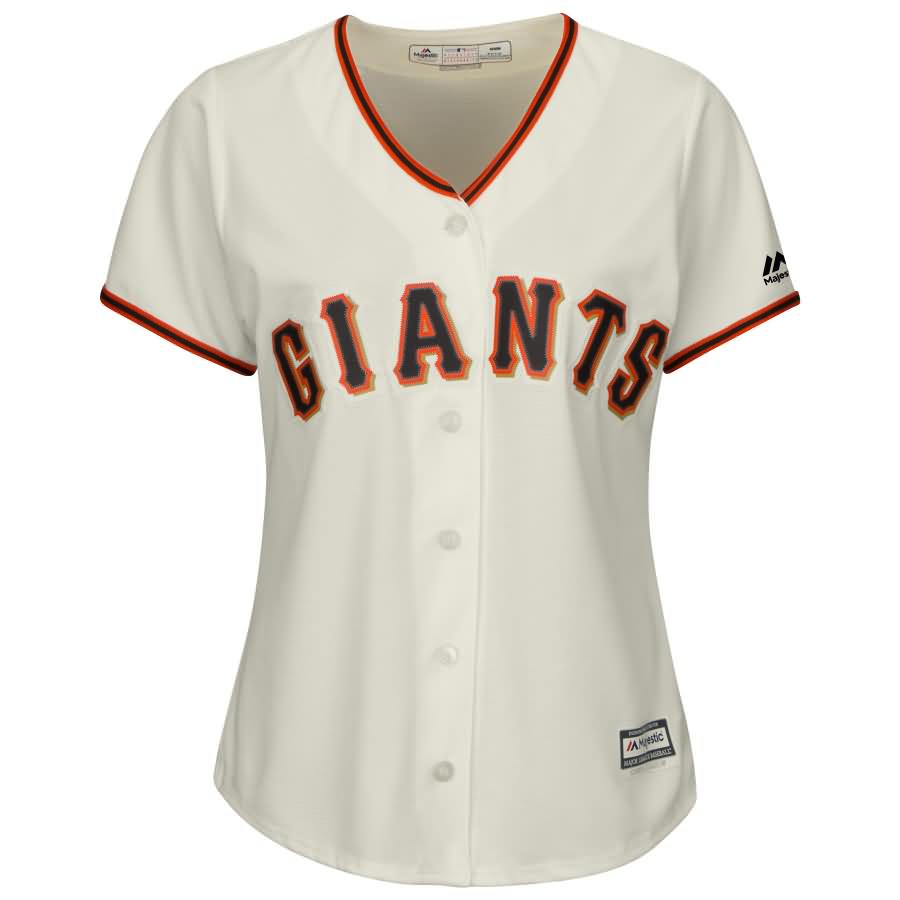 Andrew McCutchen San Francisco Giants Majestic Women's Cool Base Player Replica Jersey - Cream