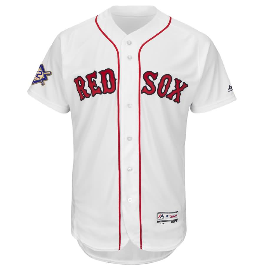 Boston Red Sox Majestic 2018 Jackie Robinson Day Authentic Flex Base Jersey - White